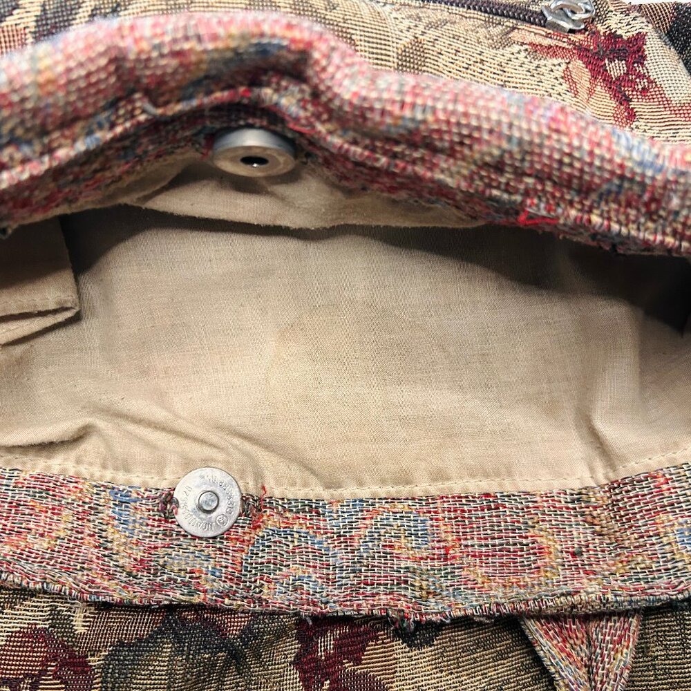 Vintage Urban Outfitters Tapestry Bag (Y2K | Cottagecore | Coquette Academia) - Picture 10 of 14